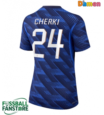 Frankreich Rayan Cherki #24 Replik Heimtrikot Damen WM 2026 Kurzarm